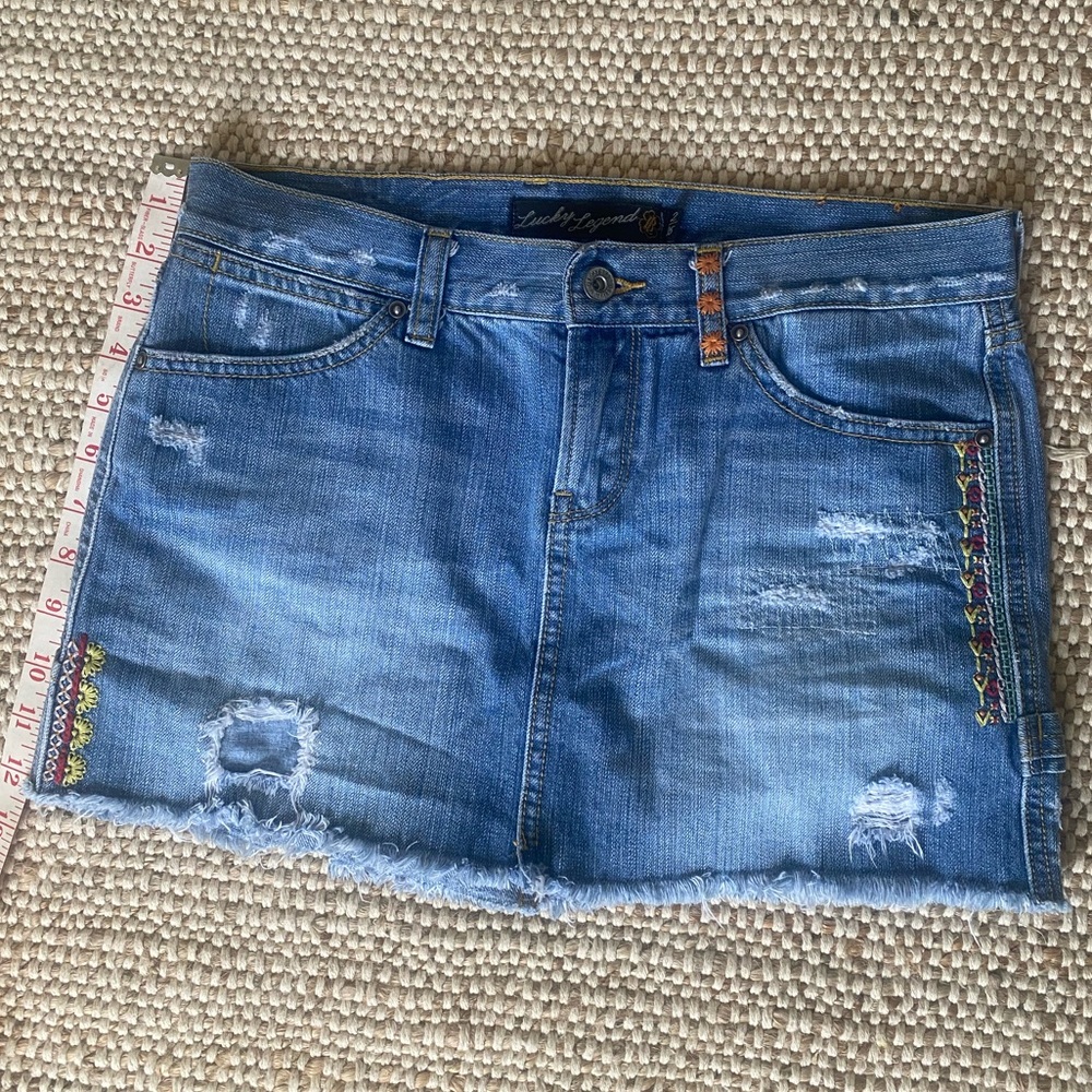 Lucky Brand Jean Skirt